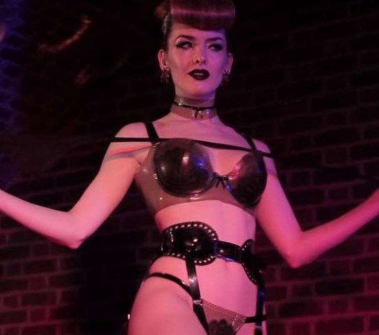 Striptease Models Fetish Stocking